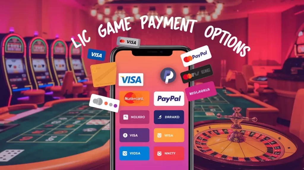 LIC Game Payment Options